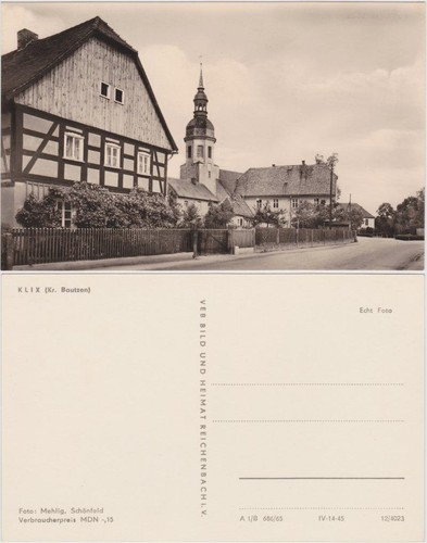 Postcard klix großdubrau - postcard, klix-großdubrau