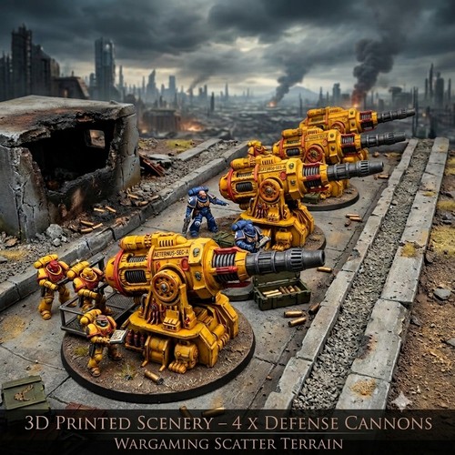Defense artillery cannons - defense/artillery,
