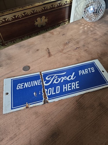 Enamel sign ford - enamel,