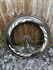 Front Zipp 404 Firecrest Carbon Aero Wheel Rim Brake Tubular TT Tri Triathlon