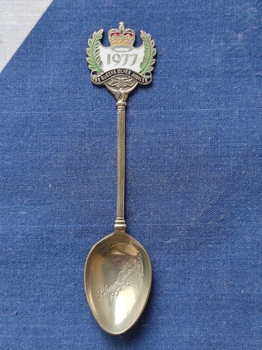 Souvenir spoon qeii - souvenir,