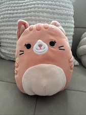 Soft Toy Kitty Gigi the Ginger Cat Squishmallow Plush 7” 18cm Squishmallows