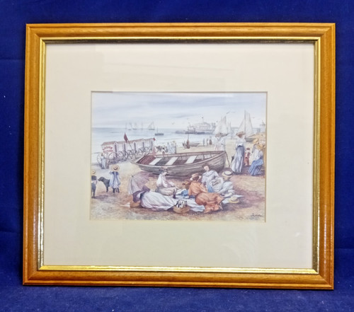Whittaker art print mounted - art,