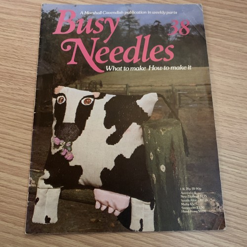 Vintage busy needles - vintage, magazine