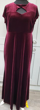 Ladies New Velvet Maxi Dress From Joanna Hope Size 18