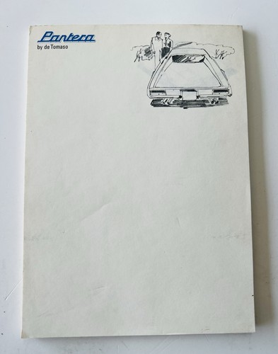 Vintage tomaso pantera memo - de,