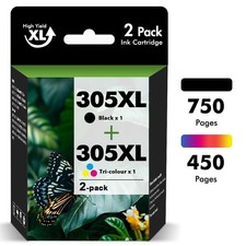 305XL Black Colour Ink