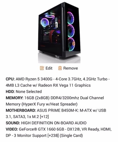 Cyberpower customised - customised, pc