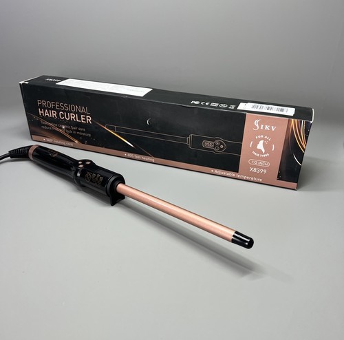 Thin barrel hair curler - thin,