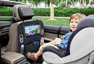 Car seat organiser with tablet - seat,