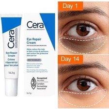 CeraVe Eye Repair Cream for Dark Circles & Puffiness with Hyaluronic Acid
