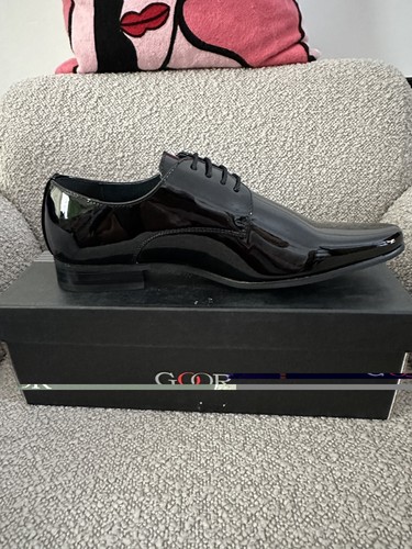 Goor black patent mo46ap - black,
