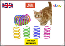 Cat &Kitten Spring Toys 4-24 pcs Bouncy Interactive Hunting Teasing Playing Cat