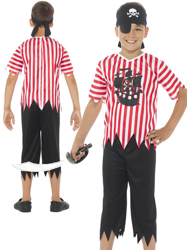 Pirate costume boys jolly - boys,