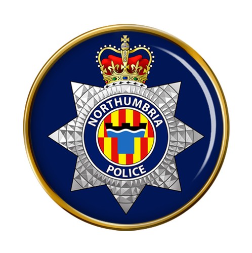 Northumbria police pin - police,