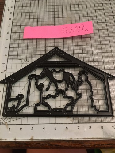 Xcut large christmas nativity - large,