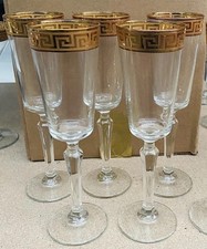 Gold Rimmed Greek Key