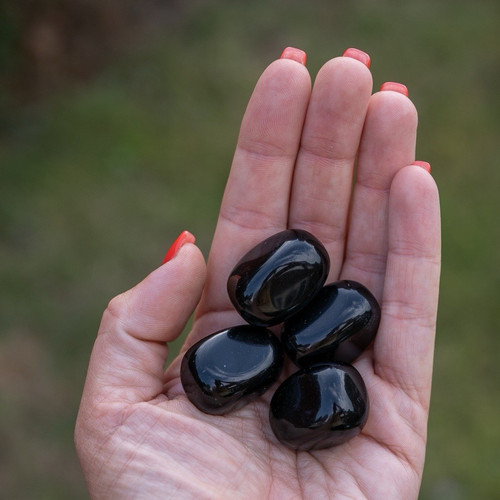 Obsidian natural smooth - natural,