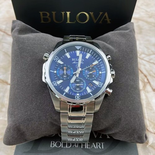 Bulova marine star blue - bulova, dial