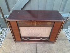 Philips BG414A Bakelite Valve Table Radio 1951 6 Tube Vintage Prop