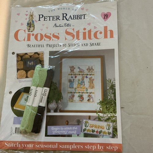 Peter rabbit cross - rabbit, stitch