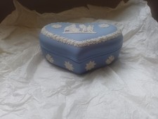 Wedgwood Blue Jasperware Heart