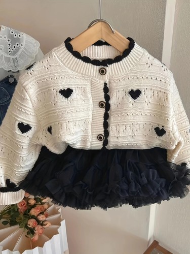 Girls autumn sweater cardigan - girls,