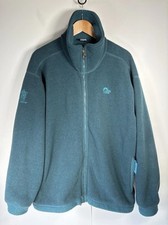 Lowe Alpine Fleece Jacket Mens XL Green Aleutian Polartec Made In Ireland