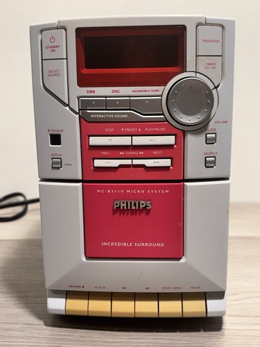 Philips b311v micro system - mc-b311v,