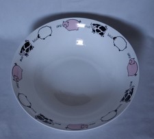 Large Farmyard Bowl With Farm