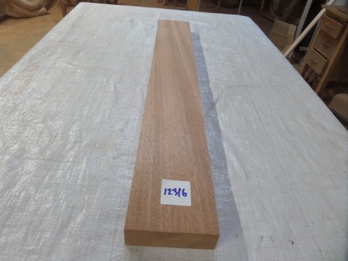 Sapele hardwood timber board