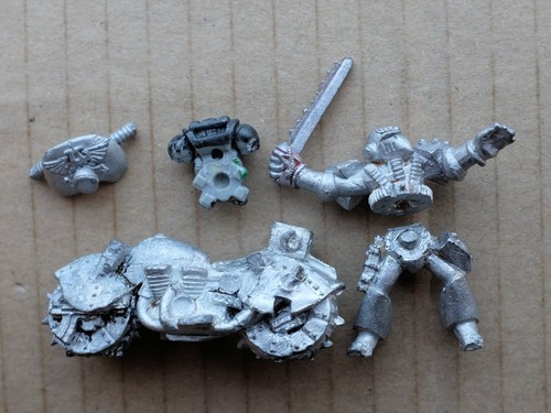 Space marine medic - marine, bike