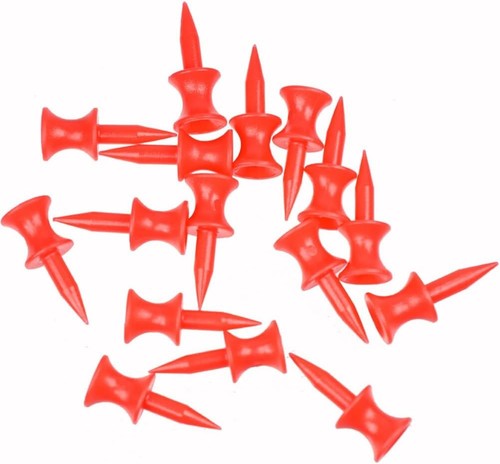 100 pcs red plastic step - pcs,