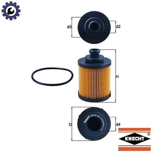 Oil filter 418d - filter, opel