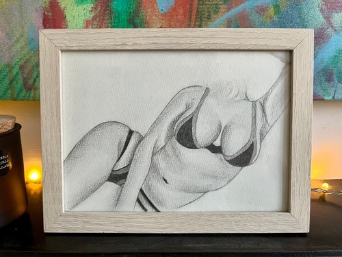 Original pencil drawing - pencil, of