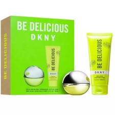 DKNY BE DELICIOUS FOR WOMEN 30ML EDP SPRAY + 100ML BODY LOTION GIFT SET