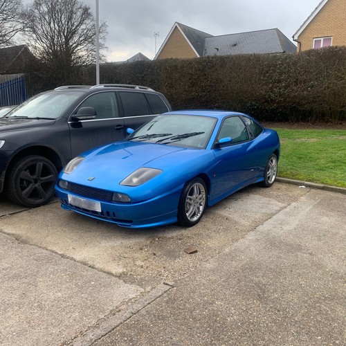 Fiat coupe 20v turbo blue - fiat,