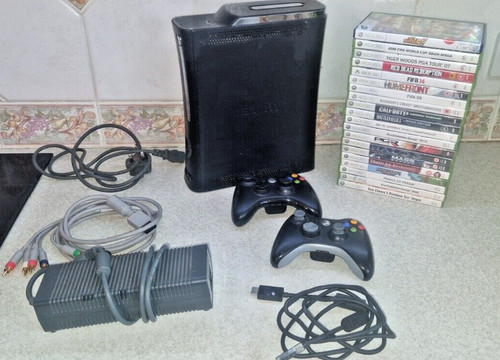 Black xbox 360 - 360, console