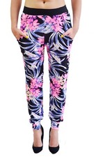 Women Ladies Cuffed Trousers