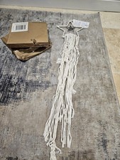 Macrame Hanging Star Light