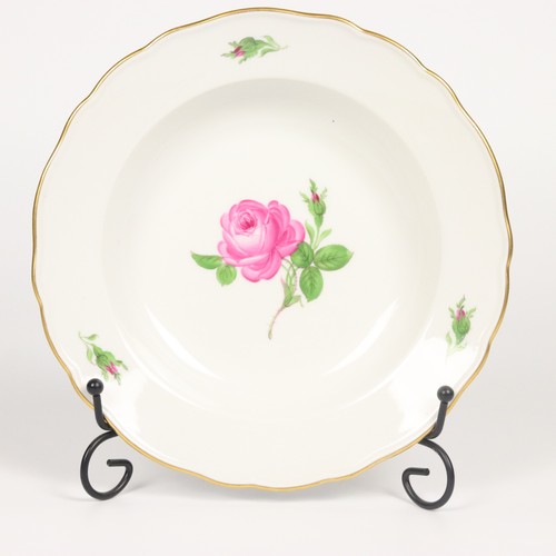 Meissen porcelain soup - , plate