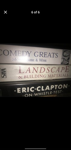 Mixed job lot vhs - job,