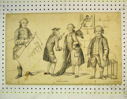 Original old antique print - original,