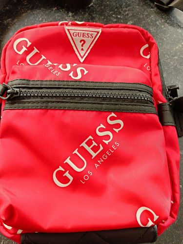 Guess los angeles red logo - angeles,