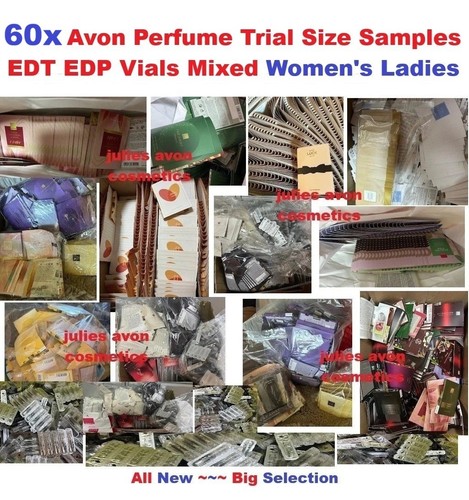 60x avon perfume trial size - trial,