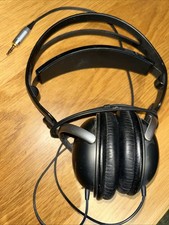 Denon AH-D501 Wired Headphones - Black/Silver Tested And Working