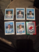 ITALIAN football stickers From 1997-1998 Season. Includes TARANTO FC BADGE