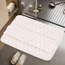 Floor Mat Memory Foam Mats Absorbent Shower Bathroom Quick-drying Stepping Mats 