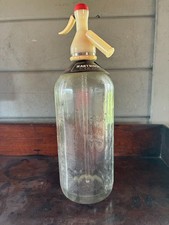 Vintage soda syphon bottle