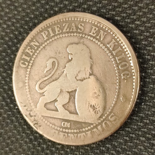 Old spanish cents - spanish, 10